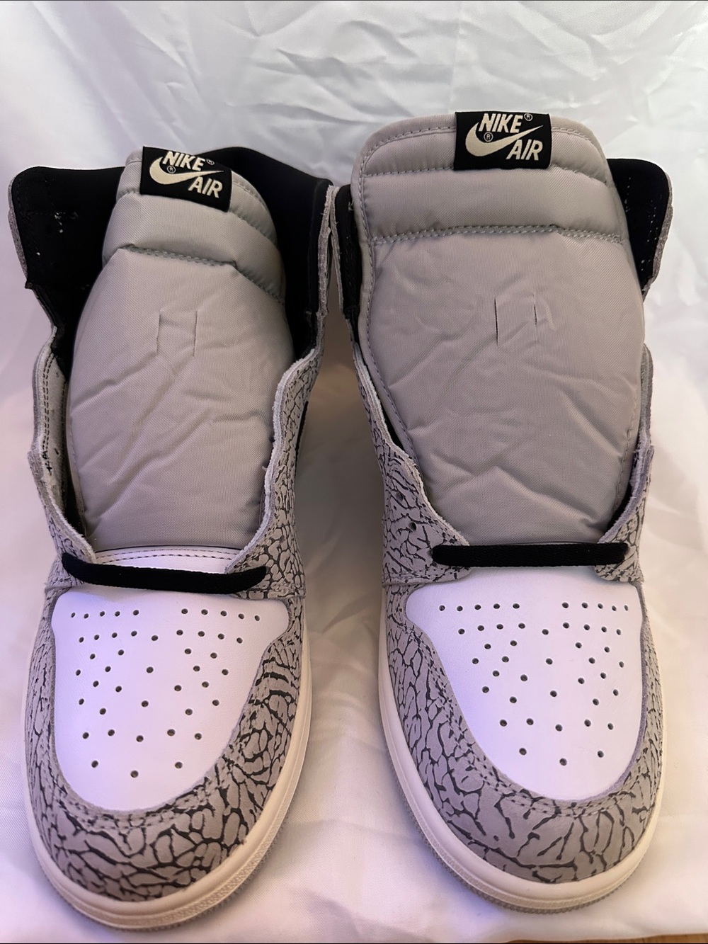 Brand New Air Jordan 1 Retro High OG 'White Cement' DZ5485-052 Size 12.5